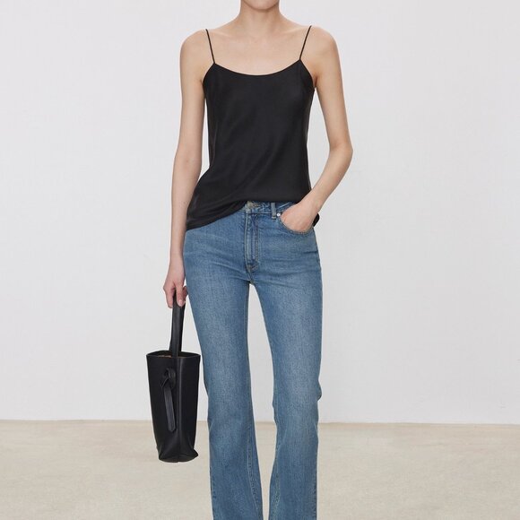 CHICJOC 100% Silk Minimalist Camisole size 40 - Picture 4 of 6